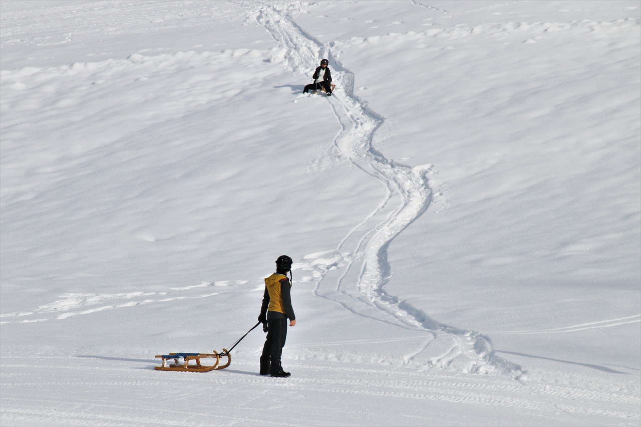 sledding in Park City