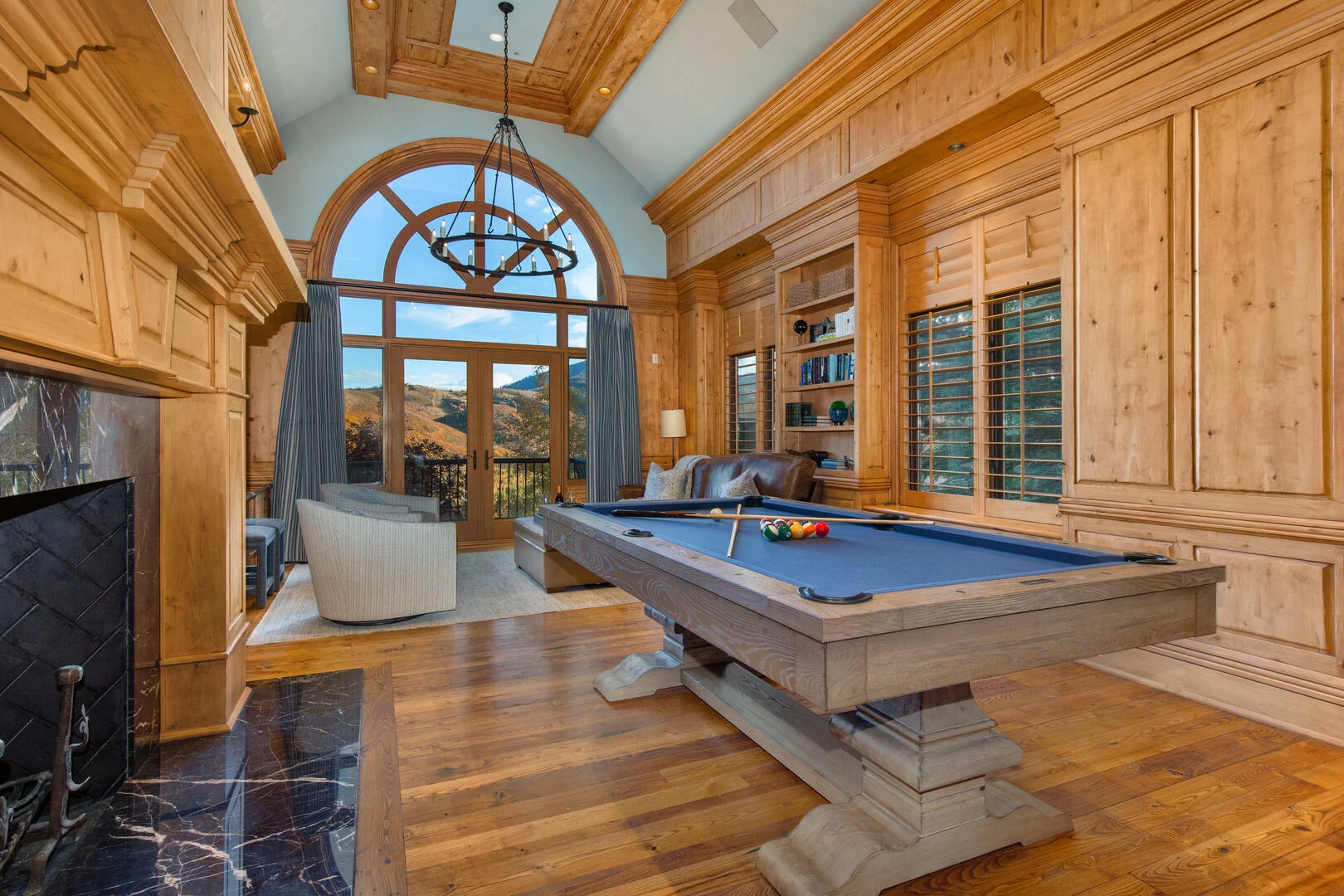 rentals with a pool table in park city