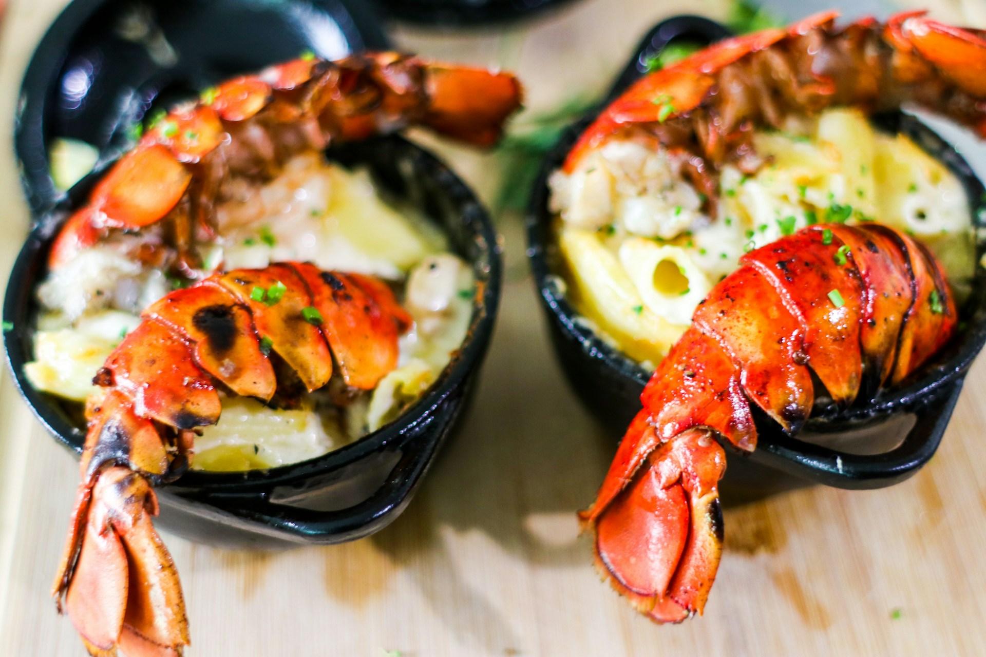 Lobster mac and cheese bowl